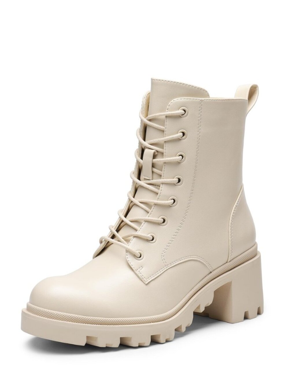 Women's Ankle Boots Lace Up Combat Booties